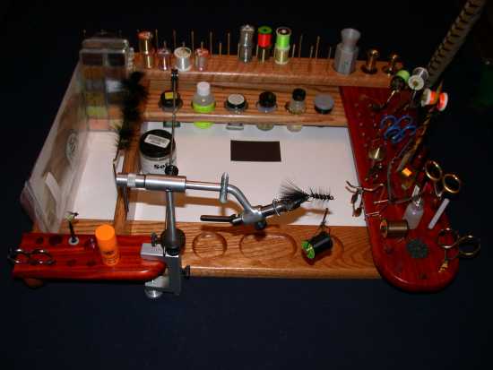 Portable Fly Tying Bench